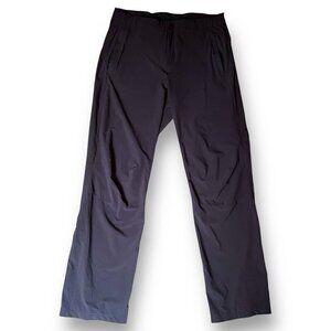 Paskho Mens Wild Long Haul Flight Pant Sz Medium Black Travel Athleisure Comfort